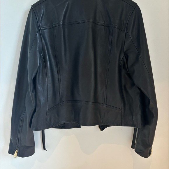 All saints Daley Leather Jacket | Brand New - Picture 5 of 11